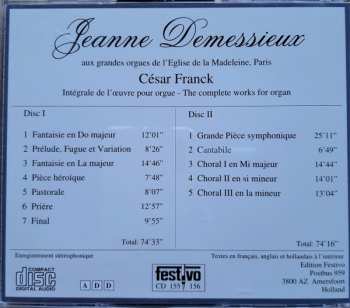 2CD César Franck: Intégrale De L'Oeuvre Pour Orgue = The Complete Works For Organ 576790