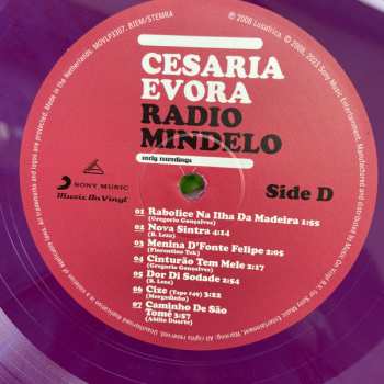 2LP Cesaria Evora: Radio Mindelo (Early Recordings) CLR | LTD | NUM 566386