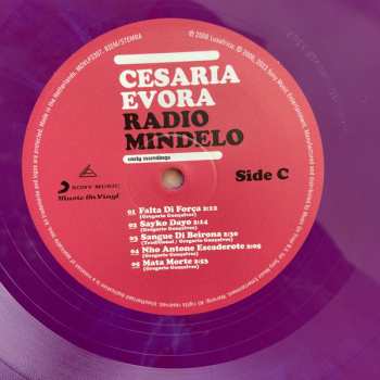 2LP Cesaria Evora: Radio Mindelo (Early Recordings) CLR | LTD | NUM 566386