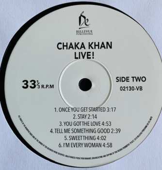 LP Chaka Khan: Live! 78431