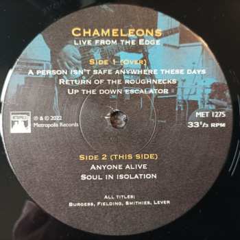 2LP The Chameleons: Edge Sessions (Live From The Edge) LTD 600370