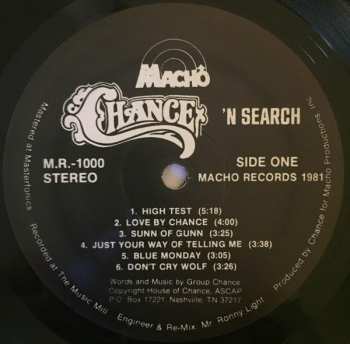 LP Chance Martin: In Search 392949