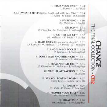 2CD Change: The Final Collection 601751