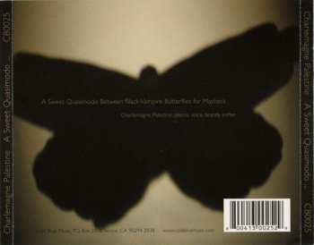 CD Charlemagne Palestine: A Sweet Quasimodo Between Black Vampire Butterflies For Maybeck 644696