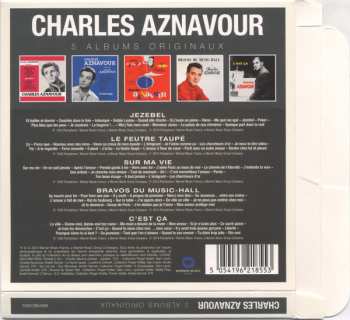 5CD/Box Set Charles Aznavour: 5 Albums Originaux  177613