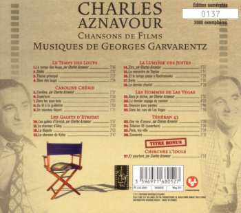 CD Charles Aznavour: Chansons De Films Musiques De Georges Garvarentz LTD 348588