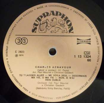 LP Charles Aznavour: Charles Aznavour (77 1) 42282