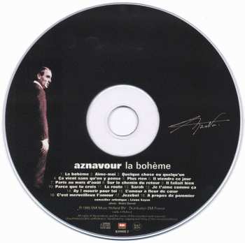 CD Charles Aznavour: La Bohème 616226