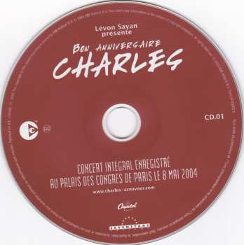 2CD Charles Aznavour: Bon Anniversaire 550964