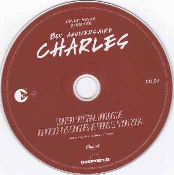 2CD Charles Aznavour: Bon Anniversaire 550964