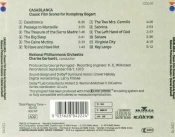 CD Charles Gerhardt: Casablanca - Classic Film Scores For Humphrey Bogart 572685