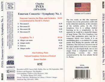 CD Charles Ives: Emerson Concerto • Symphony No. 1 336675