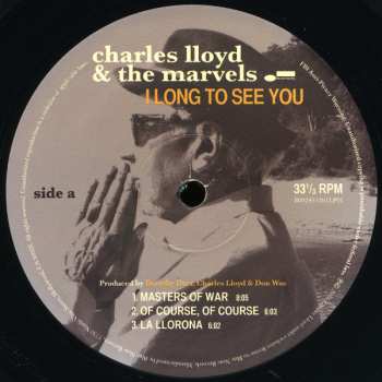 2LP Charles Lloyd & The Marvels: I Long To See You 584182