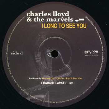 2LP Charles Lloyd & The Marvels: I Long To See You 584182