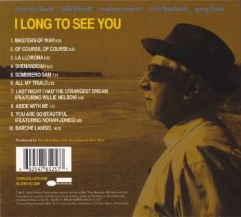 CD Charles Lloyd & The Marvels: I Long To See You 426795