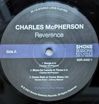 LP Charles McPherson: Reverence 549405