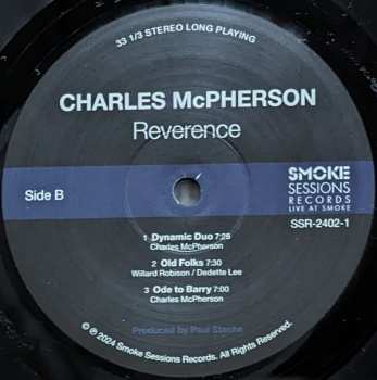 LP Charles McPherson: Reverence 549405