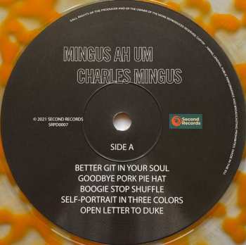 LP Charles Mingus: Mingus Ah Um LTD | NUM | CLR 464722