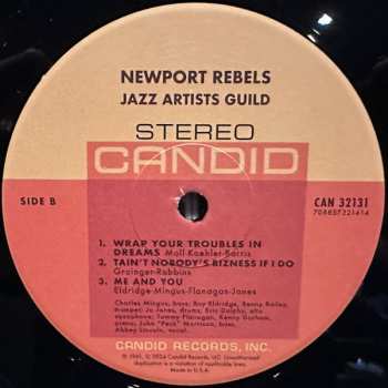 LP Charles Mingus: Newport Rebels / Jazz Artists Guild 612521