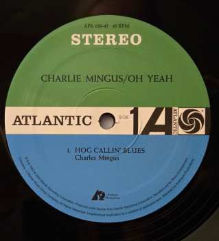 2LP Charles Mingus: Oh Yeah LTD | NUM 636719