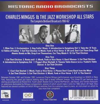 3CD/Box Set Charles Mingus: The Complete Birdland Broadcasts 1961-62 547447