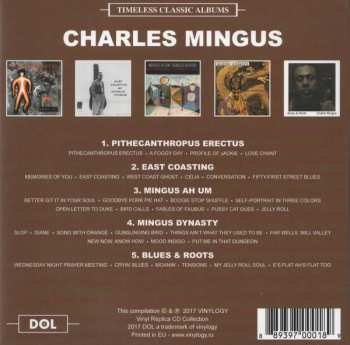 5CD/Box Set Charles Mingus: Timeless Classic Albums 649695