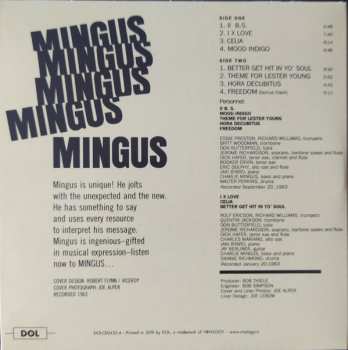 5CD/Box Set Charles Mingus: Timeless Classic Albums 144475