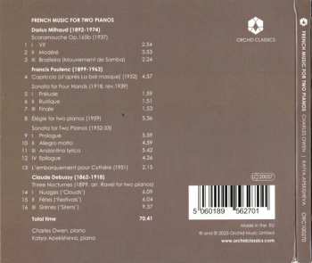 CD Claude Debussy: French Music For Two Pianos 581425