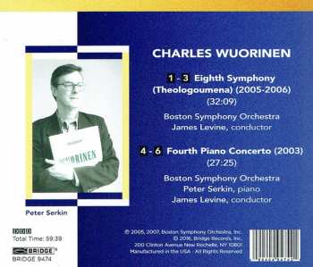 CD Boston Symphony Orchestra: Eighth Symphony (Theologoumena) / Fourth Piano Concerto 395431