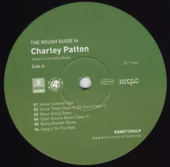 LP Charley Patton: The Rough Guide To Charley Patton (Father Of The Delta Blues) LTD 68236