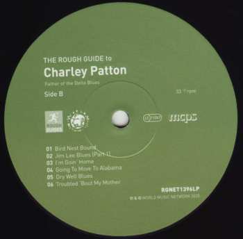 LP Charley Patton: The Rough Guide To Charley Patton (Father Of The Delta Blues) LTD 68236