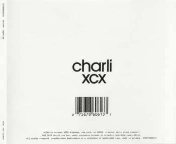 CD Charli XCX: Brat And It's The Same But There's Three More Songs So It's Not DLX 615397