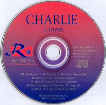 2CD Charlie: No Second Chance / Lines 631602