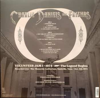 2LP Charlie Daniels: Volunteer Jam 1 • 1974 (The Legend Begins)  497977