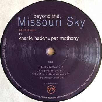 2LP Charlie Haden: Beyond The Missouri Sky (Short Stories) LTD | CLR 620132