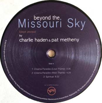 2LP Charlie Haden: Beyond The Missouri Sky (Short Stories) LTD | CLR 620132