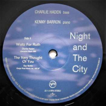 2LP Charlie Haden: Night And The City LTD | CLR 620193