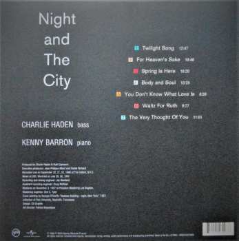 2LP Charlie Haden: Night And The City LTD | CLR 620193