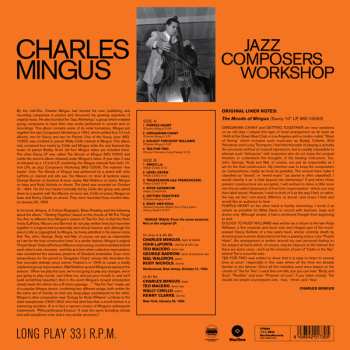 LP Charles Mingus: Jazz Composers Workshop LTD 555374