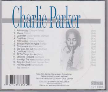 CD Charlie Parker: In Sweden 1950 - The Complete Recordings 652017