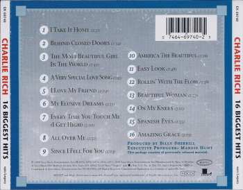 CD Charlie Rich: 16 Biggest Hits 613612