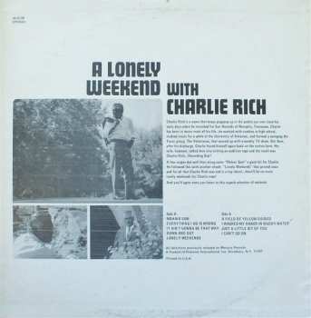 LP Charlie Rich: Lonely Weekends 651558