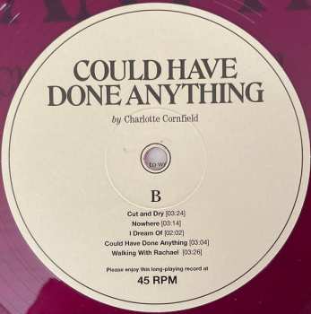 LP Charlotte Cornfield: Could Have Done Anything CLR | LTD 582893