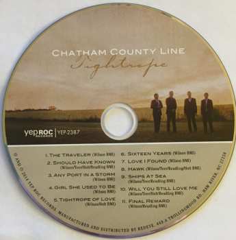 LP/CD Chatham County Line: Tightrope 325628