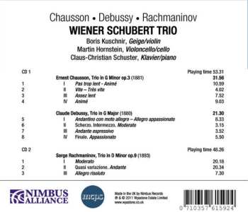 2CD Ernest Chausson: Chausson, Debussy, Rachmaninov 610696