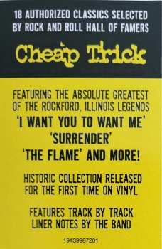 2LP Cheap Trick: Authorized Greatest Hits 550961