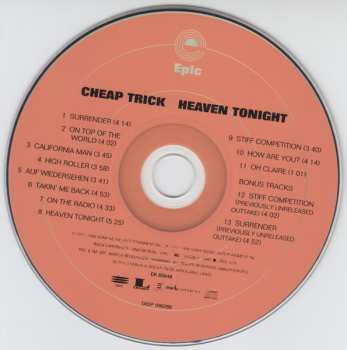 CD Cheap Trick: Heaven Tonight 622968