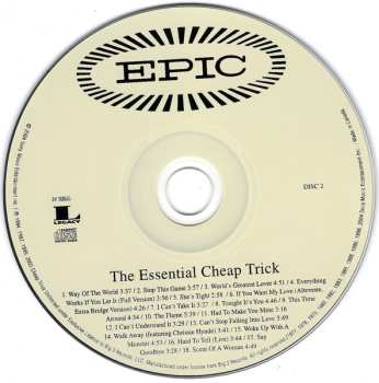 2CD Cheap Trick: The Essential Cheap Trick 624576