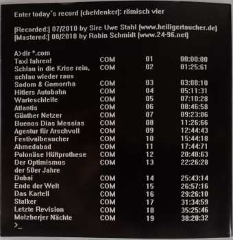 CD Chefdenker: Römisch Vier  521144