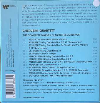 13CD/Box Set Cherubini-Quartett: The Complete Warner Classics Recordings 581517